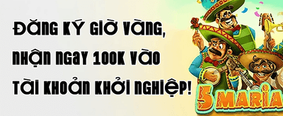 Thưởng Chào Mừng 100% Nạp Đầu promotion